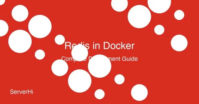 Redis container deployment architecture showing cache clusters and persistence
