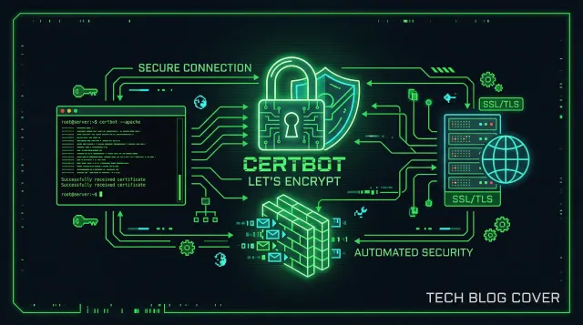 Let's Encrypt SSL certificates securing website connections with lock icons